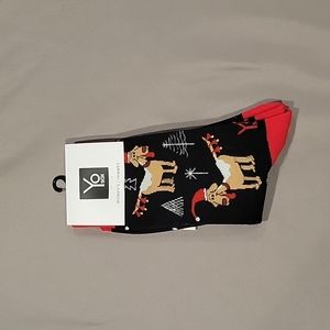 YoSox Women's 6-10 Dog Christmas Socks